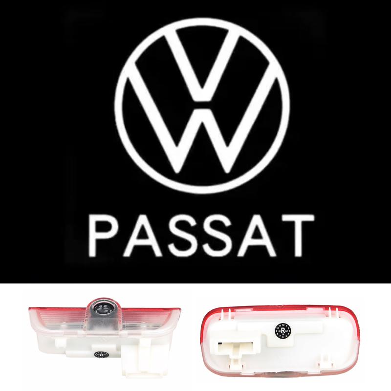 2pcs Car Door Welcome Lights LED Lamp for VOLKSWAGEN VW R LINE Rline Golf Tiguan CC Touareg Jetta Passat T-ROC Sharan Touran Bu2 wzpc7