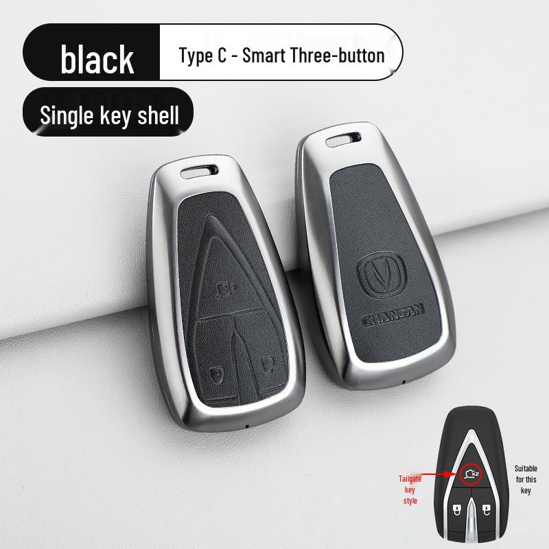 Changan Nuomi Corn Key Case: Lumin Square Candy Car Key Shell for Men & Women