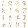1 Pc Unisex Rhinestone English Letters Alphabet A-Z Brooch Pin Ornament