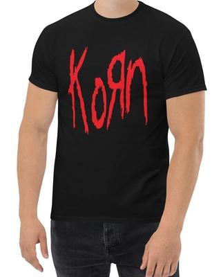 Новая мужская классическая футболка Korn S-3XL Разные цвета
