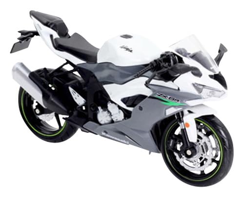 Doyusha Литая под давлением модель мотоцикла Масштаб 1/12 2023 Kawasaki Ninja ZX-6R Серый Готовое изделие