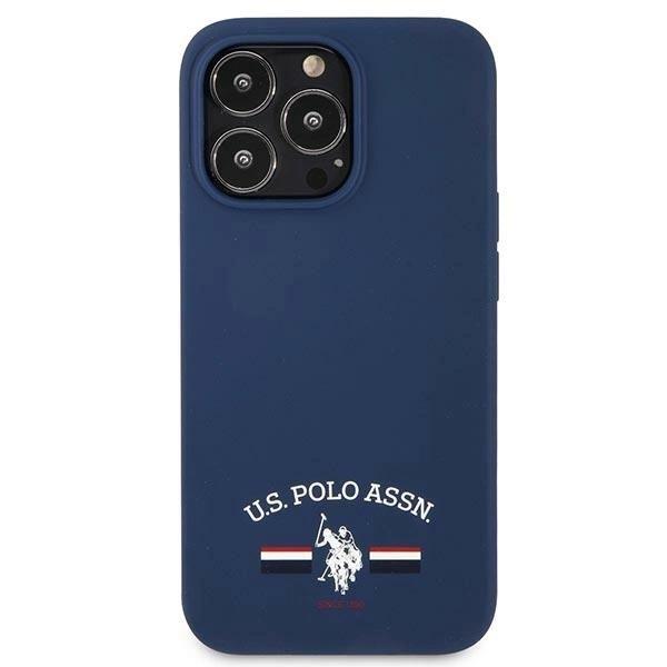 Us Polo Ushcp13Xsfgv Iphone 13 Pro Max 6.7 Коллекция темно-синего/темно-синего силикона