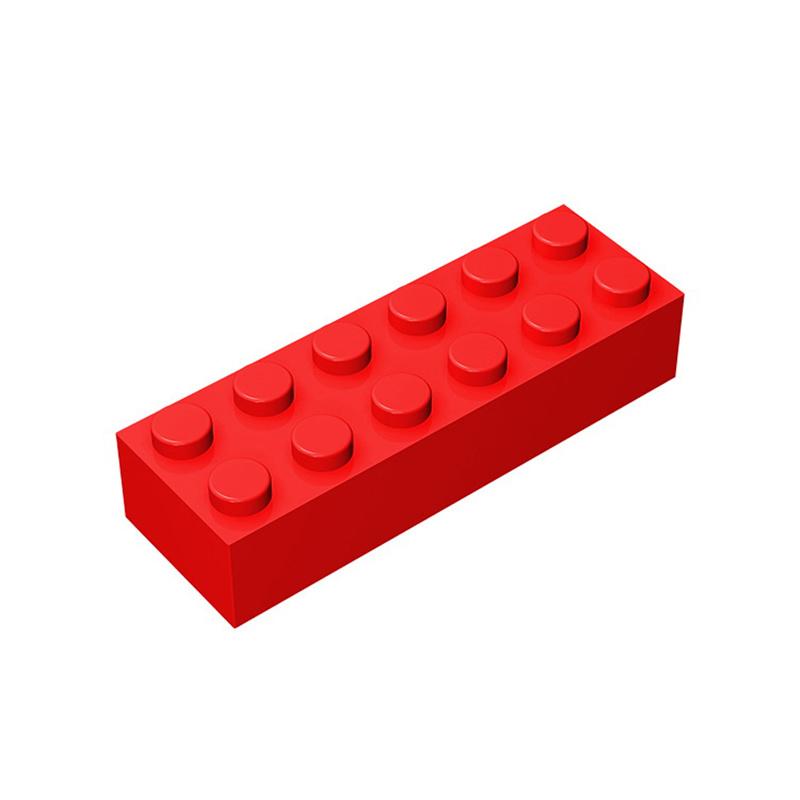 44237 2456 Кирпич 2 x 6 Кирпичи Коллекции Набор Крупногабаритные GBC Игрушки Для Технических MOC Набор 1 шт. Распродажа Строительные Кирпичики