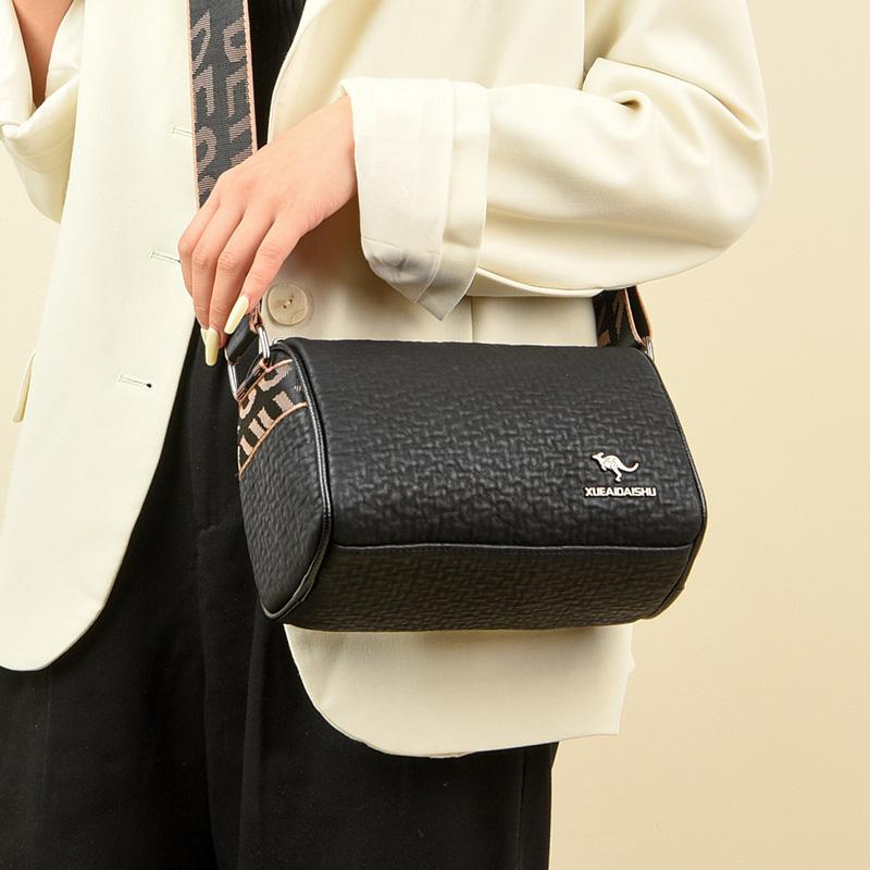 Натуральная кожа плечо новая коровья кожа повседневная женская сумка мода женственная сумка через плечо