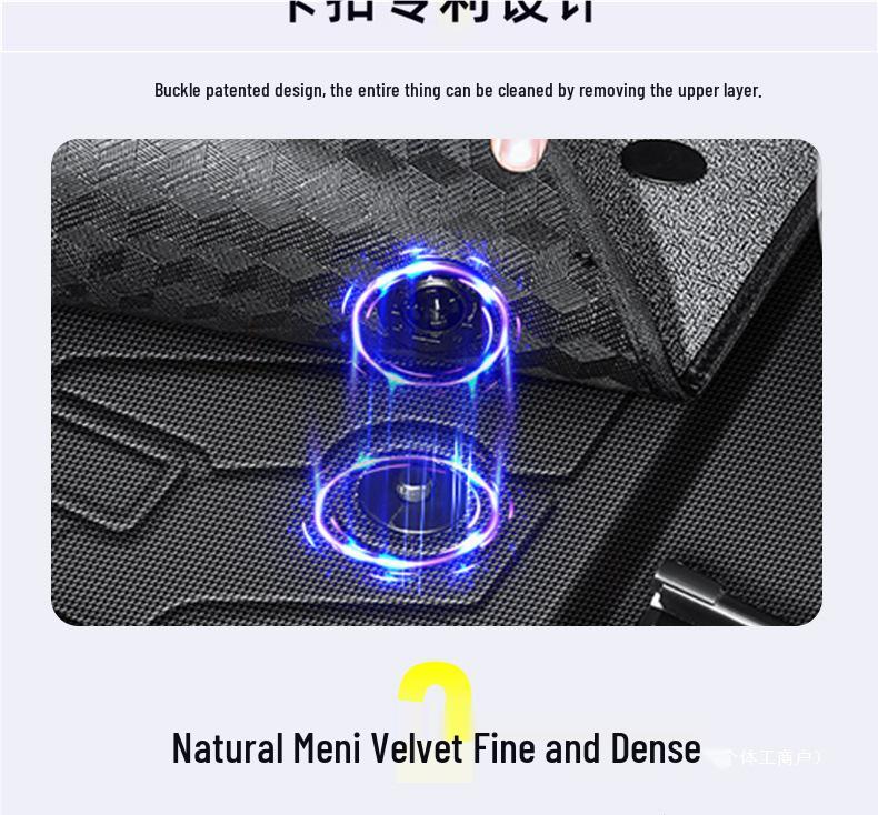 2025 BYD Seagull Коврики на пол с полным покрытием из ТПЭ - Аксессуары для интерьера автомобиля