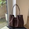IELGY Ladies Tote Bag Casual Large Capacity Retro Suede Commuter Bag