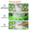 Yousheng Hide And Seek Interactive Cat Toy Touch Activated Simulated Hunting Game with Moving Concealed Feather And Mouse Squeaky for Indoor Bored