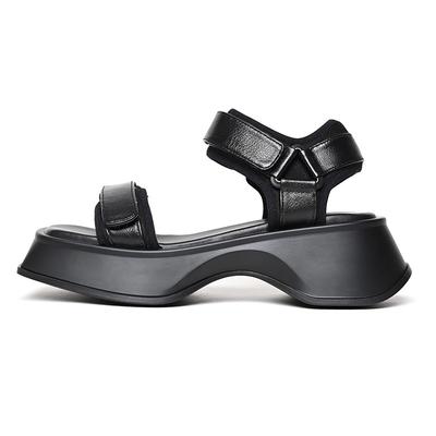 Сандалии на платформе в стиле обувной фабрики Дунгуань, новое поколение летних пляжных сандалий, женский спортивный стиль