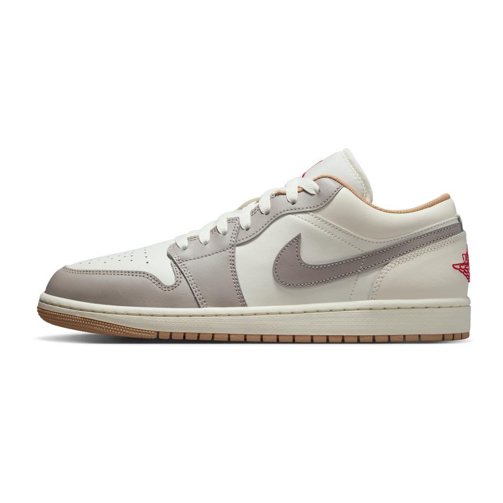 Jordan Air Jordan 1 Dust Sea Wanderer Износостойкие Низкие Скейтбордические Кроссовки Мужские Бело-Синие 553558-169(team1731-)