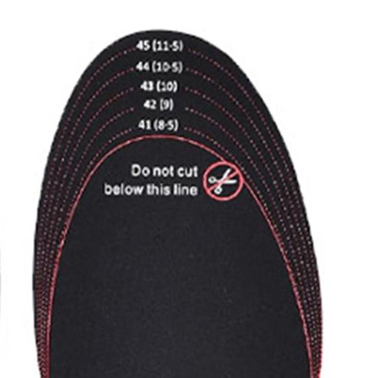 Подогреваемые стельки с дистанционным управлением, 3 регулируемые температуры, быстрый нагрев, безопасные в использовании, перезаряжаемые, подогреваемые стельки для занятий спортом на открытом воздухе