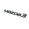 2014-2016 Mazda 3 Хэтчбек Хромированный Шильдик-Наклейка "MAZDA 3" на Заднюю Крышку Багажника