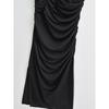 Ur Elegant Elegant Tight Slit Slip Dress