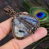 Sodalite Handmade Copper Wire Wrap Jewelry Pendant 2.44 D5M98