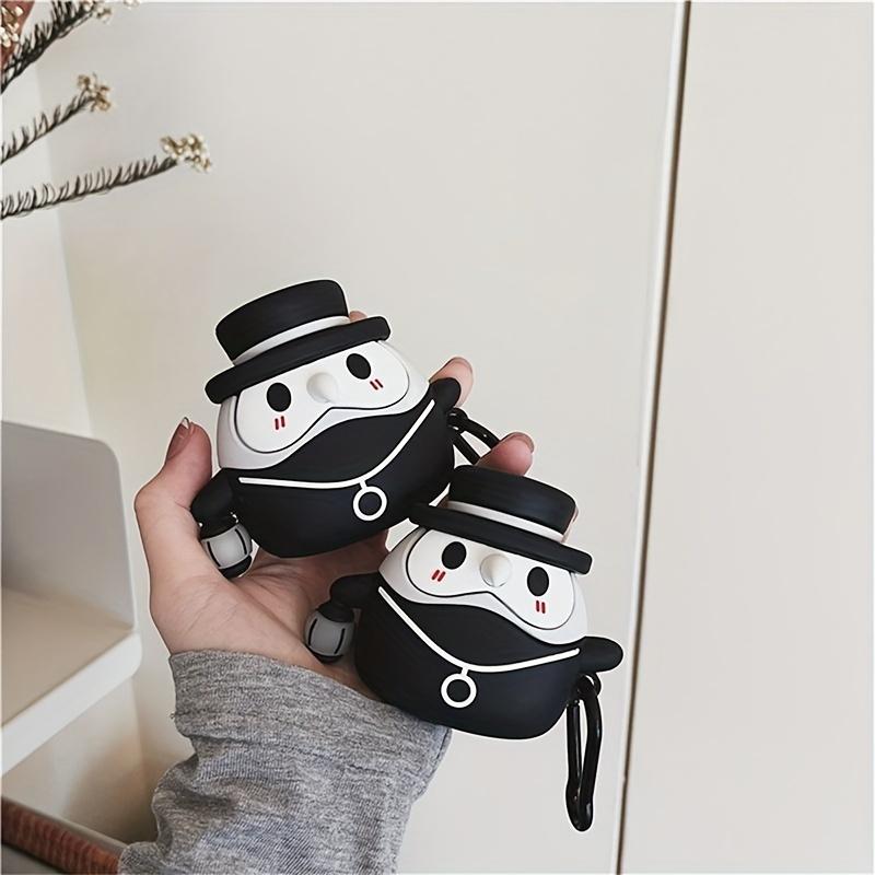 Чехол для наушников с милым 3D рисунком «Доктор Шнабель» для Airpods Pro 2022, силиконовый противоударный чехол для Airpods 2 3 2021, зарядная коробка