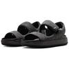 Nike Calm Sandal SE Black Metallic Silver Women Sneakers HJ9000-002
