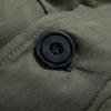 Мужская зимняя хлопковая куртка в военном стиле с множеством карманов и флисовой подкладкой, больших размеров