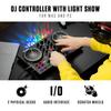 Numark DJ Controller for Beginners DJ Equipment Serato DJ Lite Included Streaming LED Light Audio Interface Portable DJ Mixer Numark Party Mix II