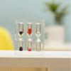 Portable 1/2/3/4/5 Minutes Hourglass 3 in 1 Sand Timer Clock Acrylic Hourglass Timer  School Use