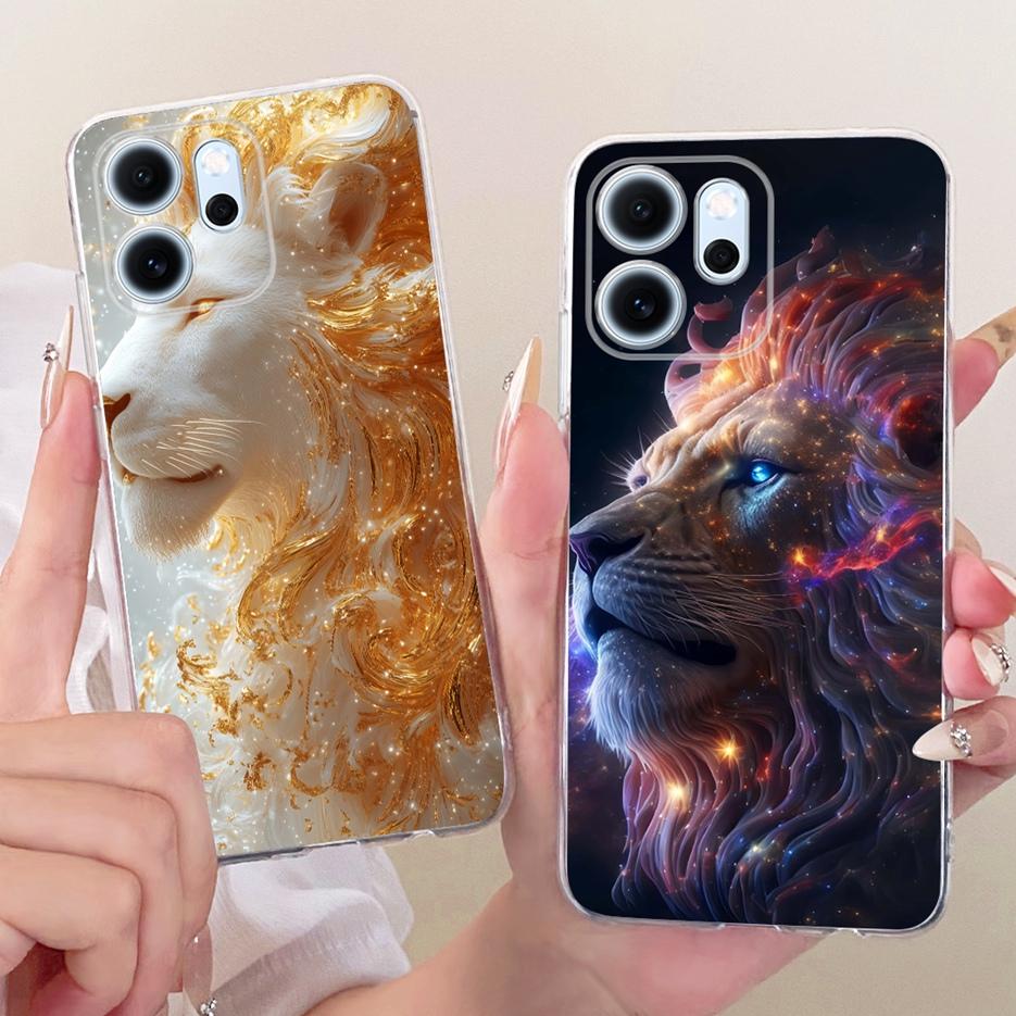 Чехол для Oppo Reno 14 Pro Чехол Reno14 F 5G с рисунком из разноцветных цветов Мягкий тонкий чехол для телефона Для Oppo Reno 14F Reno14 FS Pro Fundas