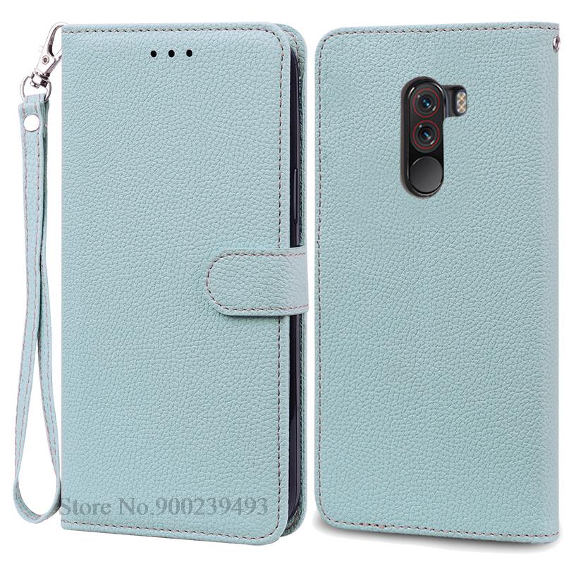 For Xiaomi Pocophone F1 Case Shockproof Wallet Flip Case For Poco F1 Cover Xiaomi Mi Poco Phone F1 Poko F1 PocoF1 Phone Cases