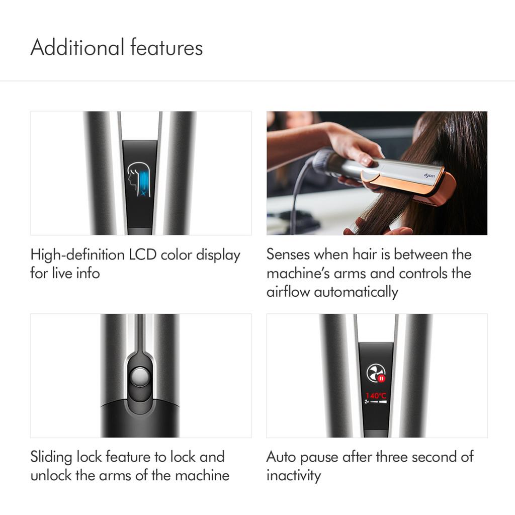 Выпрямитель для волос 2 В 1 Портативный для влажных и сухих волос Профессиональные инструменты для укладки волос Фен и выпрямитель