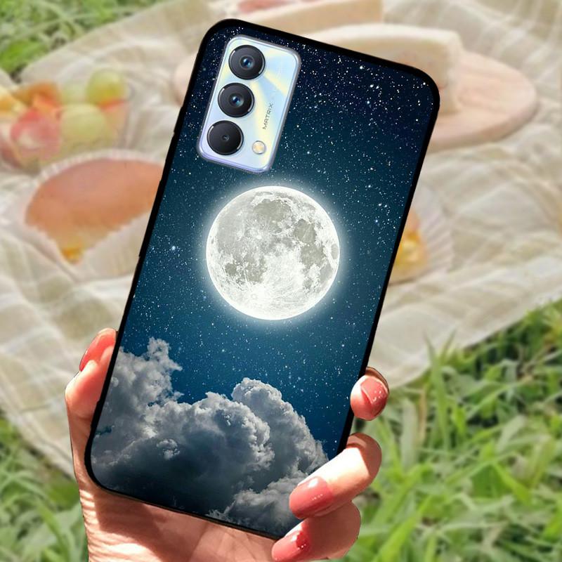 Чехол для Realme GT Master Edition Мраморный painted Cover Мягкий силиконовый ударопрочный чехол для телефона Для Realme GT Master Coque Бампер