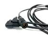 Pro Cable LAC-CT Branch Cable for Effects Pedals (All Unplated, 4-Way Center Branch, L-Shaped Plug)