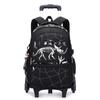 Backpack With Wheels School Bag Roller Student Backpack 6 Wheels (32*18*45CM)ZRY8005