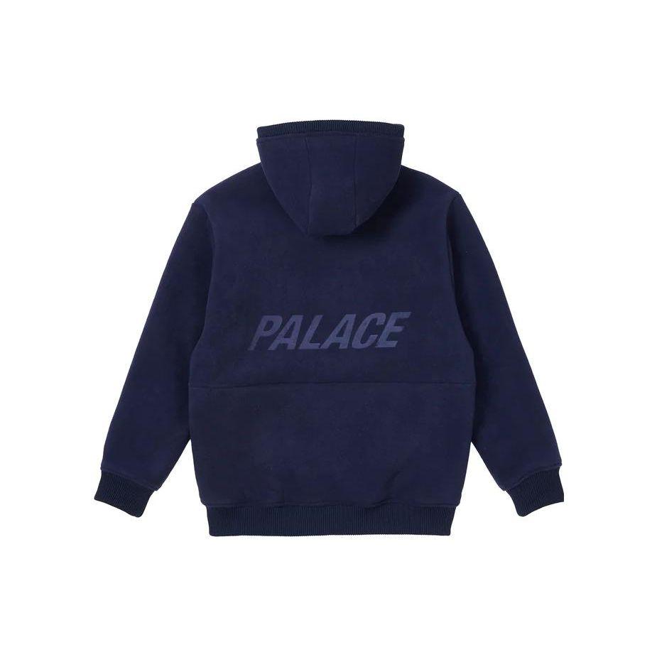 Palace Куртка с капюшоном Therma Zip, унисекс, темно-синяя, PAL-SS23-454