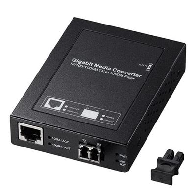 SANWA SUPPLY Оптический медиаконвертер одинарный (Гигабит, режим) LAN-EC212RL10