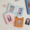 Korean 3 Inch Plush Kpop Card Binder Sleeves Photocard Holder Twice Live Instax Mini Photo Album for Photograph Collect Book
