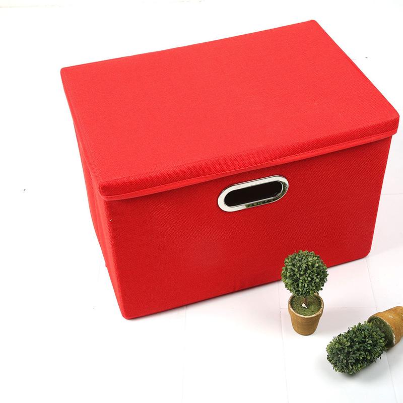 Ящик для хранения одежды: Ткань из хлопка и льна, для шкафа-купе