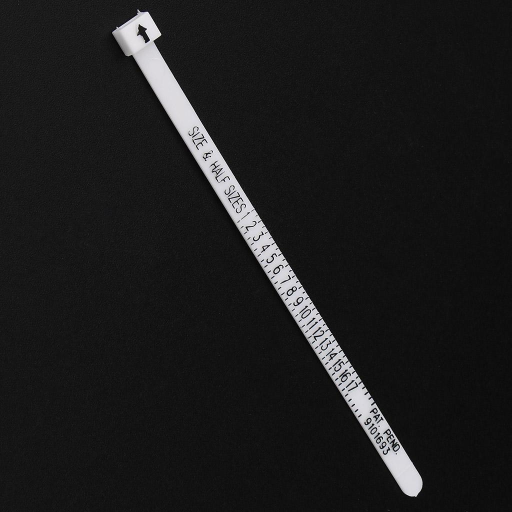 Пластиковое кольцо на палец, измерительный прибор, измеритель размера ювелирных изделий, инструмент для измерения размера запястья США 117