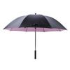 Sun and Rain Umbrella 90cm Length USB Interface Portable UV Sun Umbrella with 3000mah Cooling Fan