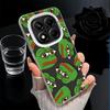 Смешной Грустный Лягушонок P-Pepe Мем Ударопрочный Чехол для Телефона для Xiaomi Redmi Note 15 14 13 12 Pro Plus 11 11S 11T 5G Чехол Защита от Падения Fundas