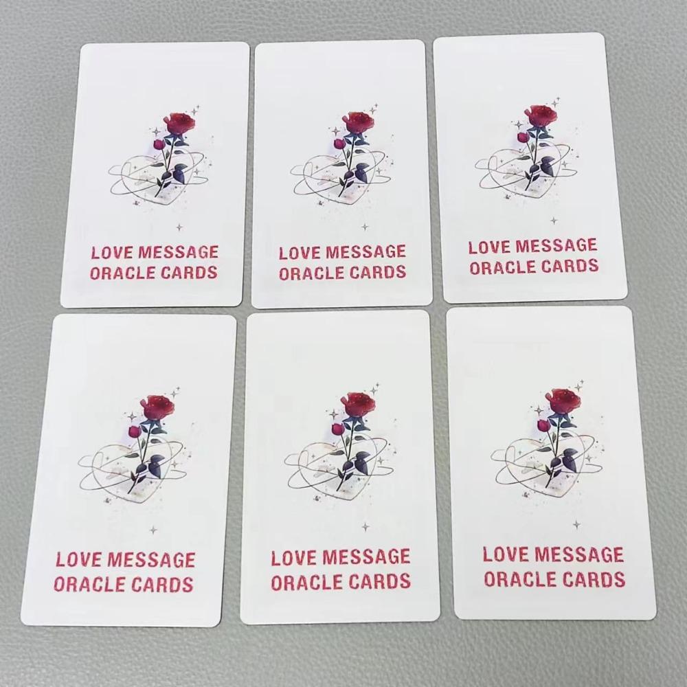 Карты Oracle с любовными посланиями 10,3*6 см: Колода из 54 карт с ключевыми словами