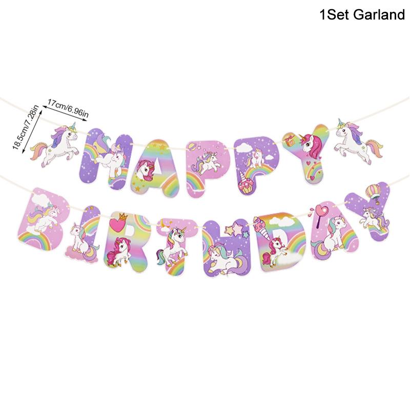 Rainbow Unicorn Standing Foil Balloons Kids Girls Unicorn Birthday Party Decoration Favors Baby Shower Supplies Animal Balloon