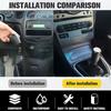 78mm Gear Shift Knobs Universal Aluminum Alloy Weighted Shifter Knobs Metal Gear Lever Stick Handle Fit Most Automatic Vehicle