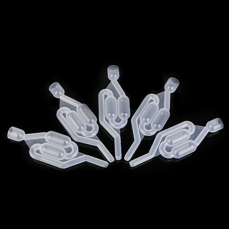 5PcWater Seal Выхлопная труба в одну сторону для домашнего пивоварения, брожения, герметичный пластиковый шлюз