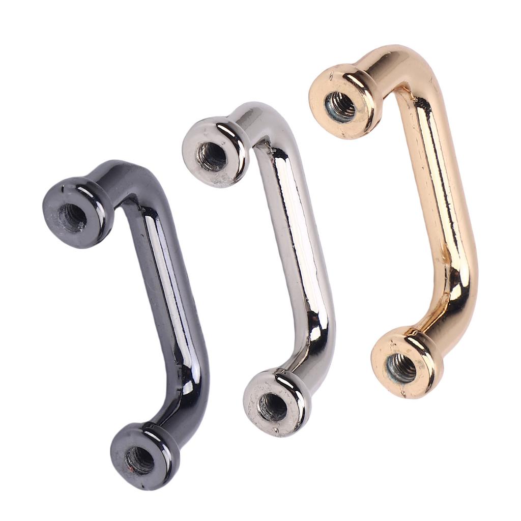 10 наборов пряжек-мостов квадратные плоские цилиндрические из цинкового сплава для кожевенного ремесла 21,8x10,5x4,3 с 5,5 мм