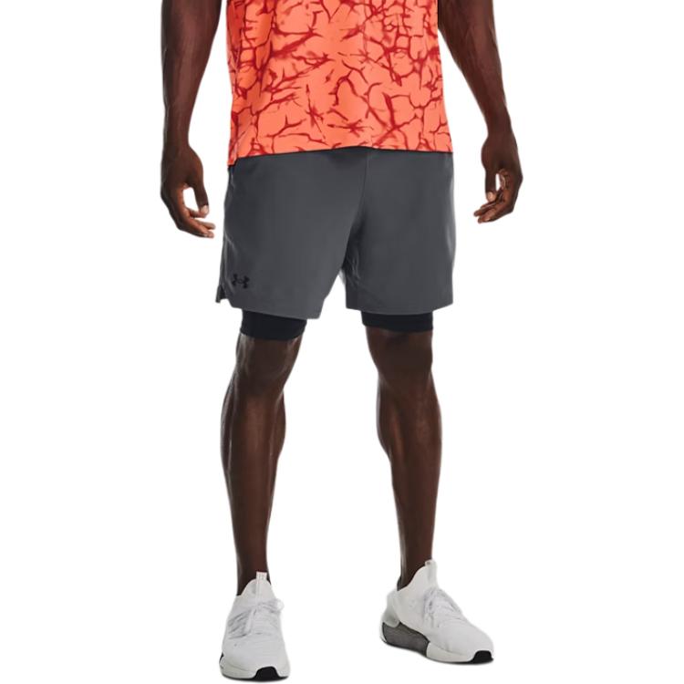 Under Armour SS23 Повседневные быстросохнущие шорты Мужские шорты Серые 1373764-012