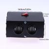 Car Heater 12V/24V 500W High Power Electric Heating Fan Portable Trucks Air Heater Winter Car Heater Defroster Kit