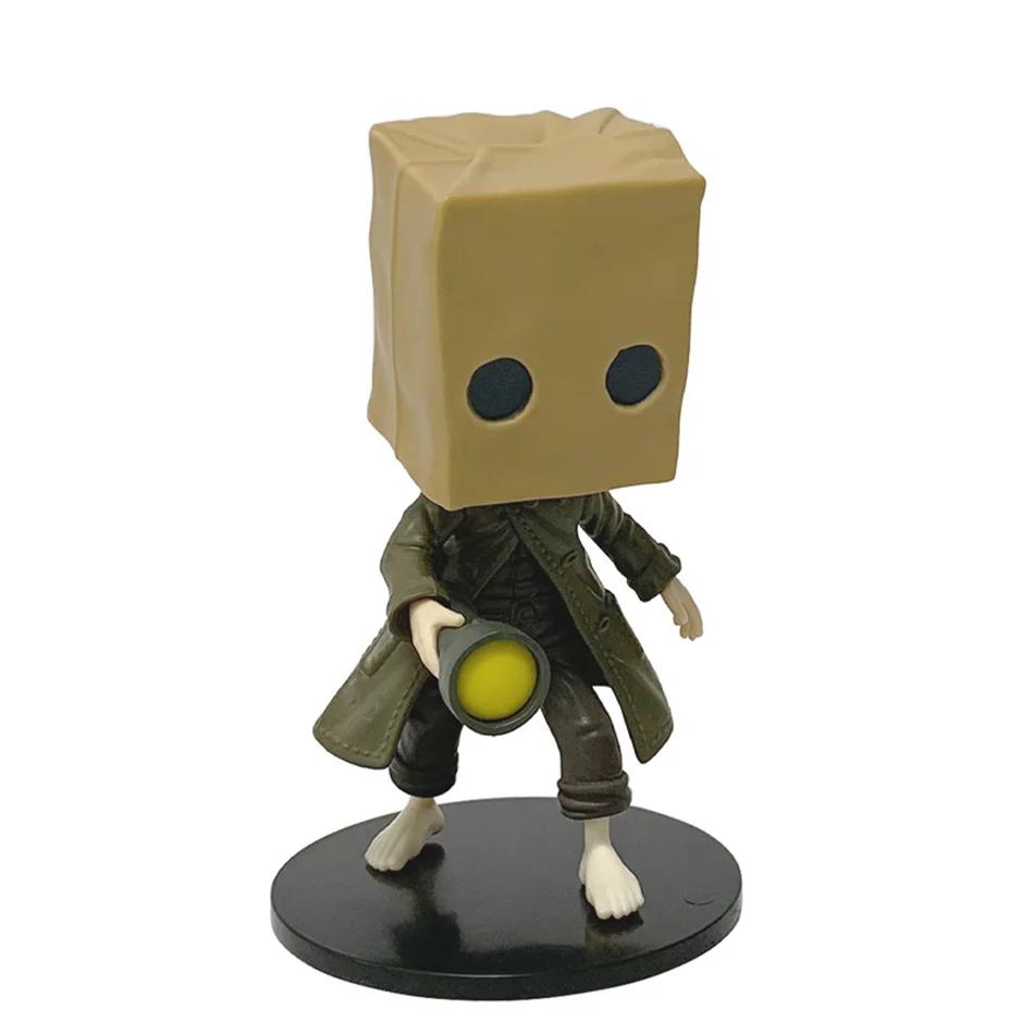 Горячая Игра Gk Little Nightmares Аниме Фигурка Six Фигурка Mono Экшн-фигурка Аниме Игра ПВХ Экшн-фигурка Коллекционная Модель Кукла