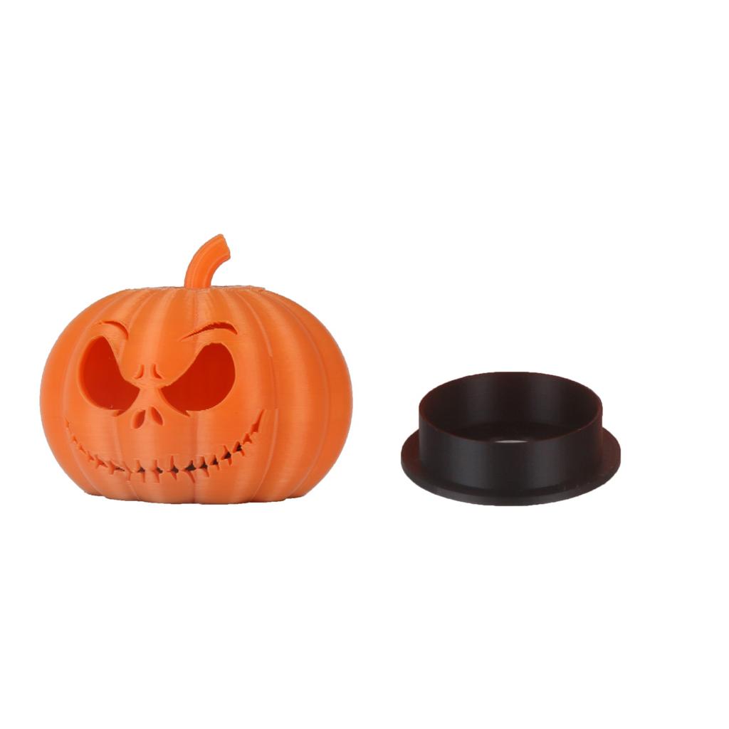 3d Printed Halloween Tealight Grimace Holder, Votive Candlesticks Holder For Halloween Table Centerpieces Party Decoration