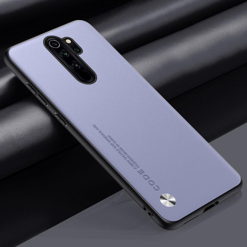 Роскошный чехол из искусственной кожи для Xiaomi Redmi Note 8 Pro, матовый силиконовый защитный чехол для телефона Redmi Note 8T 8 2021 Note8