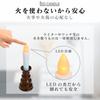 Fukushodo Buddhist Altar LED Candle, Electric Candle, LED Candle [Made in Japan] Buddhist Altar Candle, Electric Candle, Buddhist Altar LED Candle,