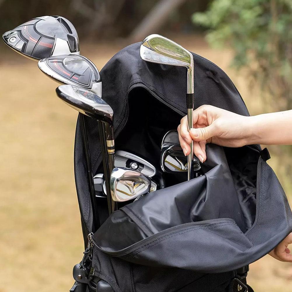 Сумка для гольфа Чехол для клюшек Чехол для гольфа Портативный пылезащитный чехол для гольф-каров Push Fitments Golf Go V2O9