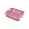 4 Grids Lunch Box Bento Box Lunch Containers for Adult/Kid/Toddler Picnic Bento Lunch Box Microwave Dishwasher Freezer Safe 2024