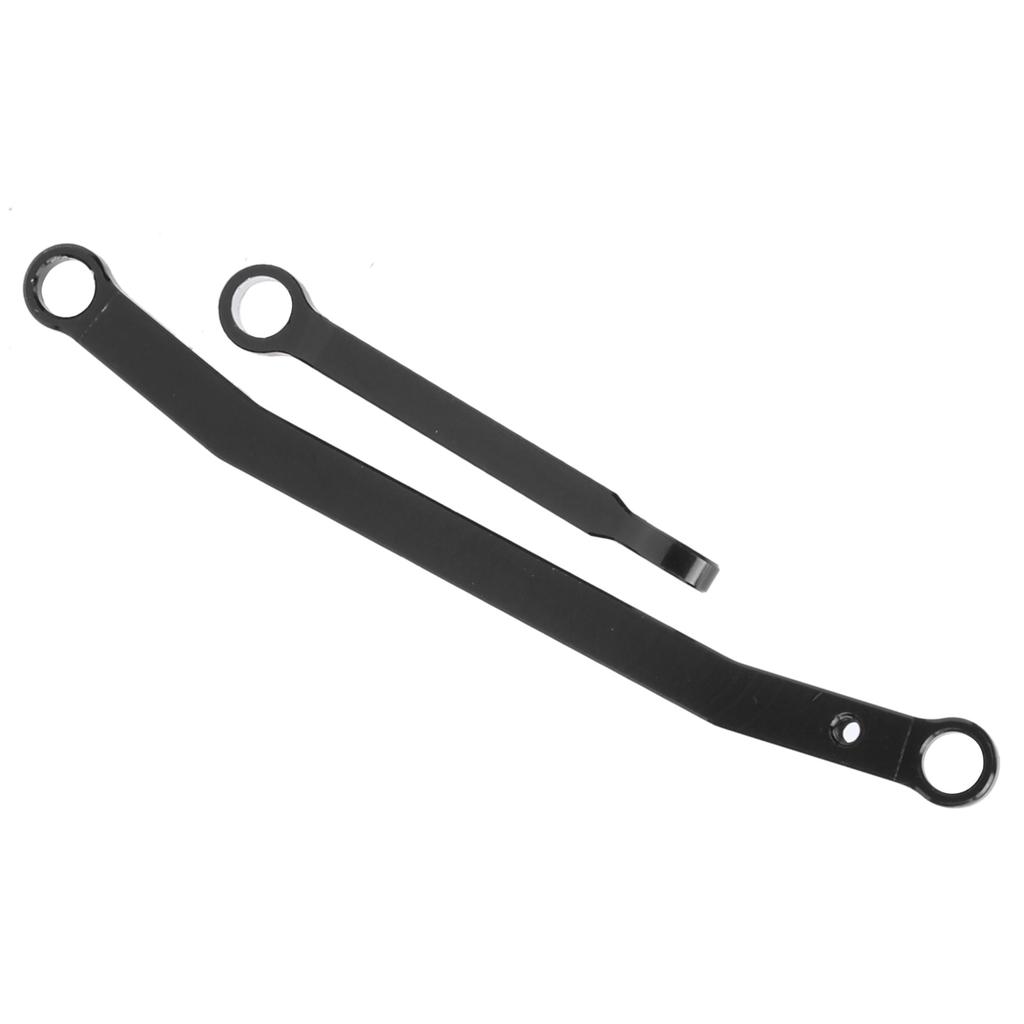 Aluminum Alloy Steering Linkage Tie Rod for 1 24 Axial SCX24 90081 RC Crawler Car PartsBlack