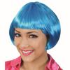 Женский красочный короткий прямой парик с челкой, натуральный термостойкий костюм для вечеринок, косплей для девочек, Бобо, синтетические волосы